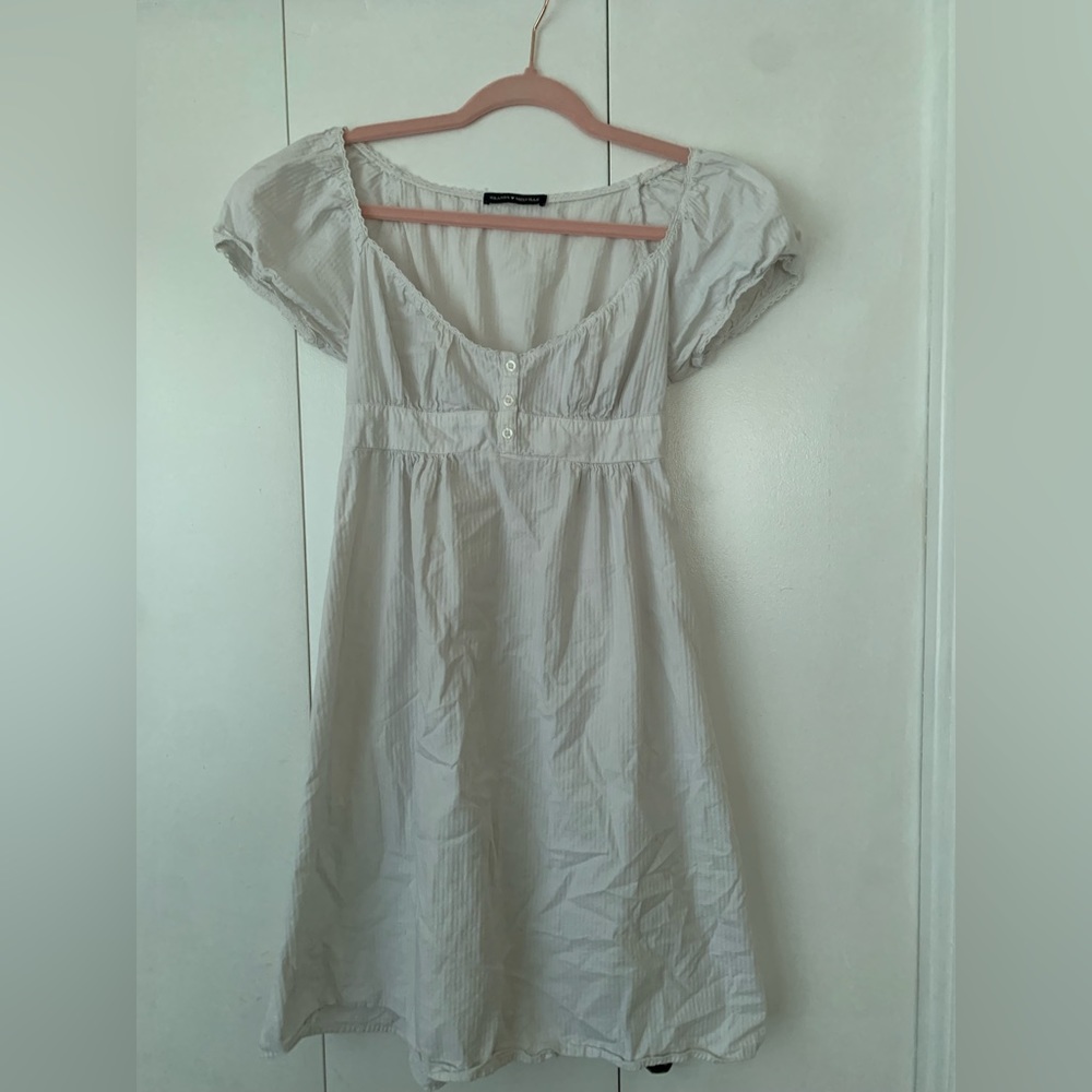 brandy melville white dress